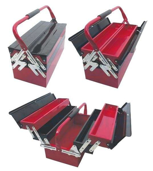 5 Tray Toolbox - Black Detailing (450mm x 200mm x 200mm)