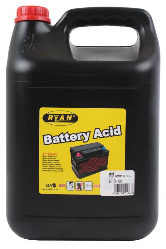 Ryan Battery Acid - 5 Litre