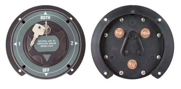 Battery Isolator Switch with Key - 350 Amp