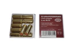 Wadie 9mm Pepper Blank Gun Ammo - 10's