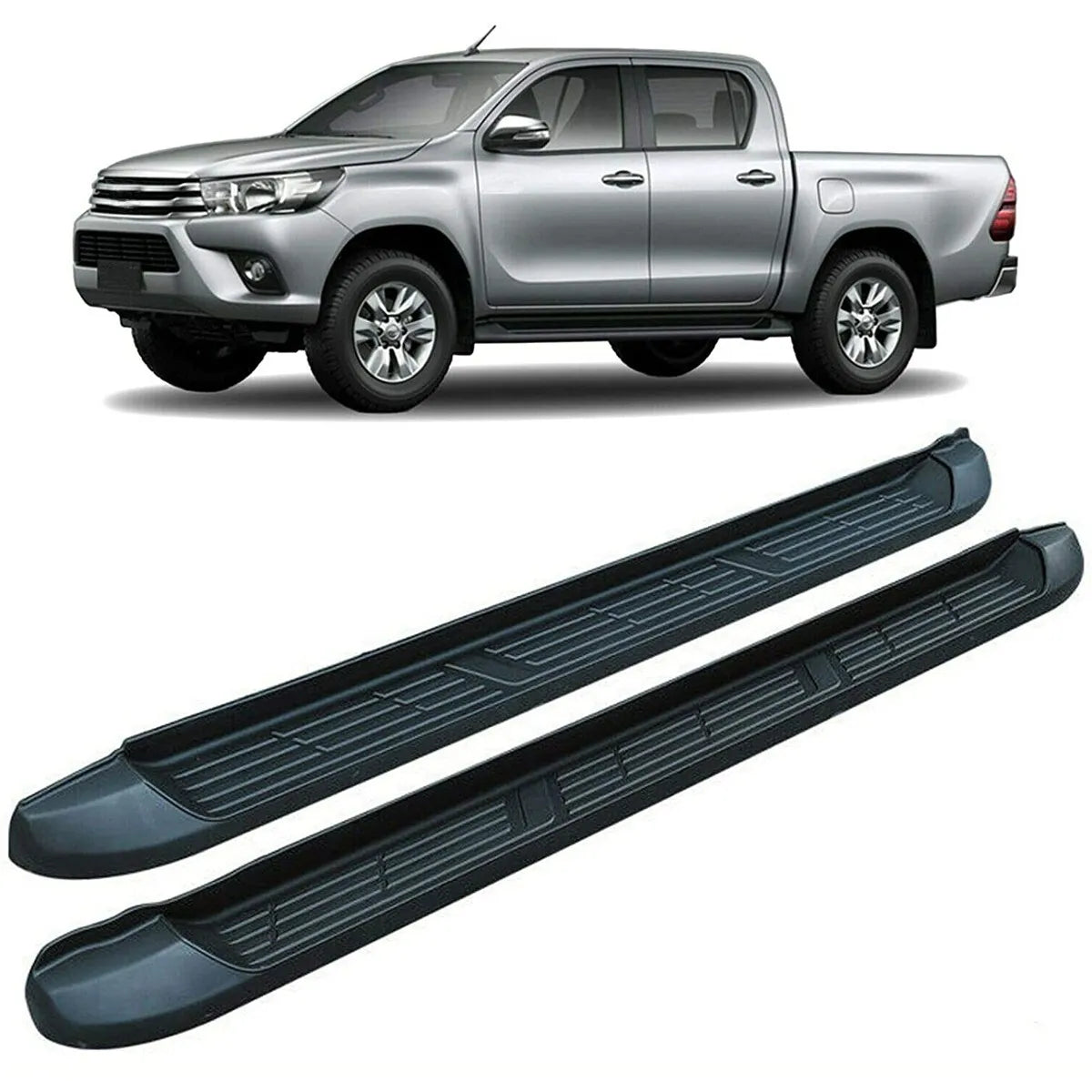 Toyota Hilux 2016+ Double Cab Side Steps