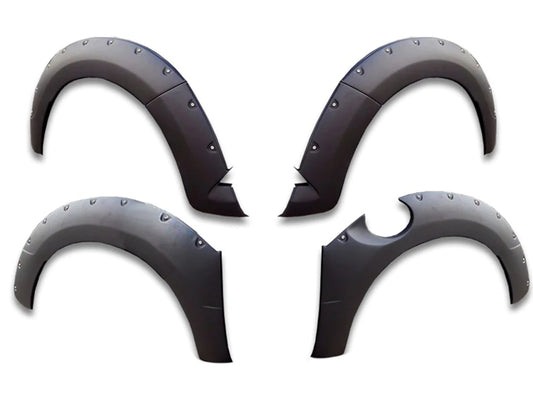 Toyota Hilux 2005 - 2015 Studded Smooth Wheel Arches