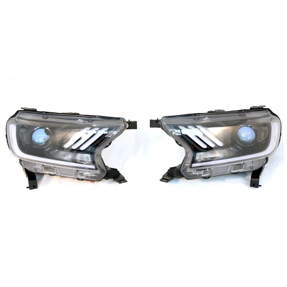 Ford Ranger 2016-2022 Mustang Head Lights Set
