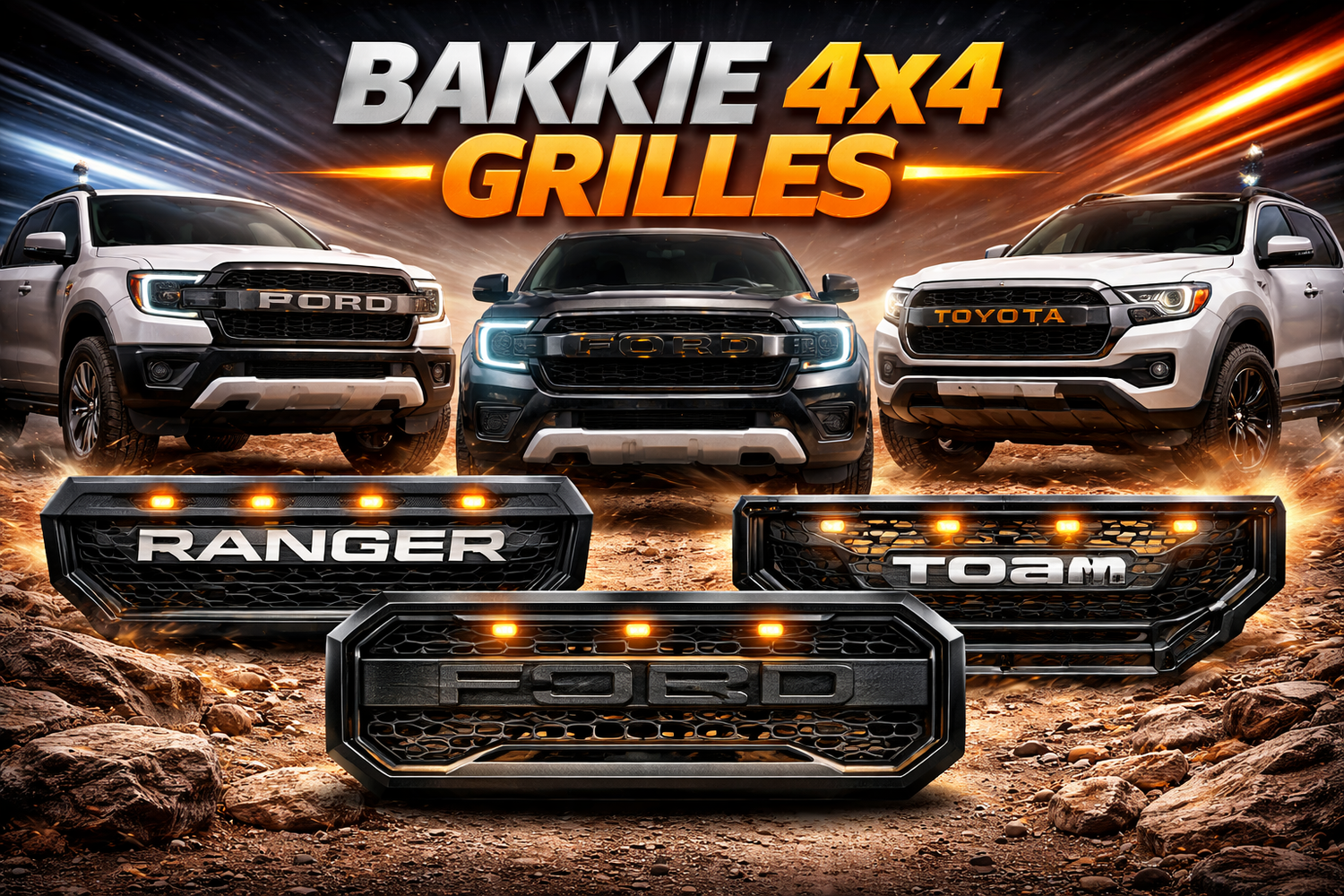 Bakkie 4x4 Grilles