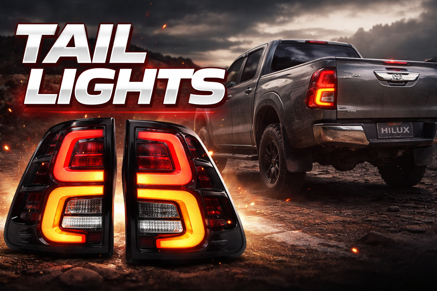 Bakkie Tail Lights Set