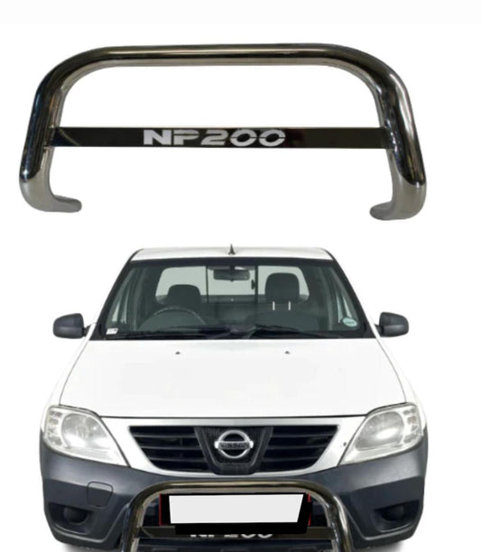 Nissan NP200 Nudge Bar 2010+ Stainless Premium