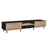 Everfurn Vega TV Stand, 1800, x2 Cupboards