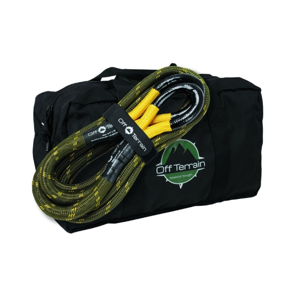 Off Terrain Recovery Rope 6x19mm Military Green Nylon Rope