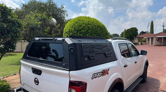Nissan Navara D/C Steel Canopy With Side Doors