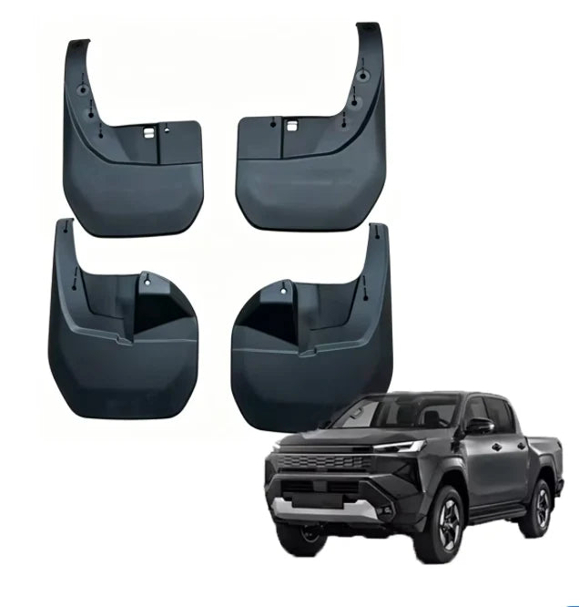 Toyota Hilux GD6 Travo 2026+ Mud Flaps Set