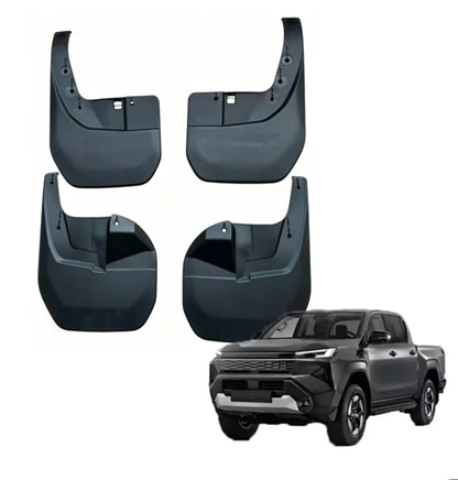Toyota Hilux GD6 Travo 2026+ Mud Flaps Set