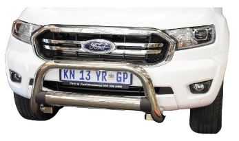 Ford Ranger T6 2012 to 2022 Nudgebar 76mm Oval Centre Tube (Fleet Range)