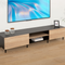 Everfurn Vega TV Stand, 1800, x2 Cupboards