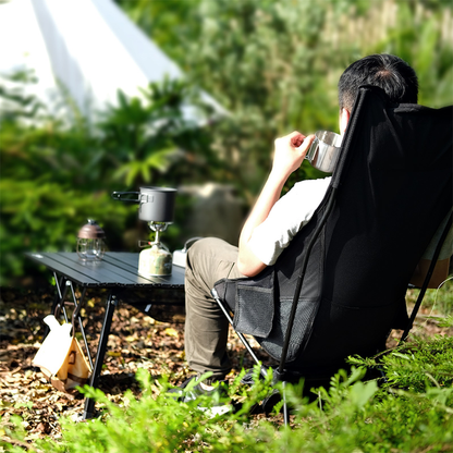 3D MAXpider Aluminium High Back Folding Chair (Max 100Kg's)