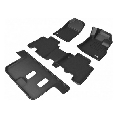 Isuzu MU-X (2021-Present) 3D MAXpider KAGU  Floor Mats