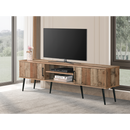 Everfurn Vernice TV Stand, 1800w with Two Cupboards