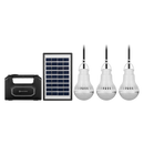 Switched Rechargeable Power Station with Solar Panel