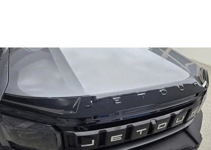 Jetour T2 2025+ Gloss Black Stick-On Bonnet Guard