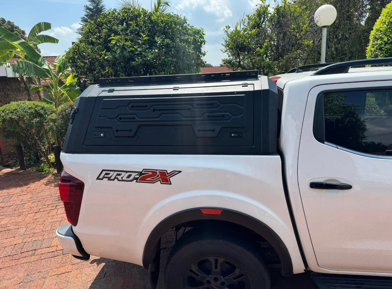 Nissan Navara D/C Steel Canopy With Side Doors