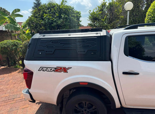 Nissan Navara D/C Steel Canopy With Side Doors