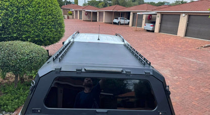 Nissan Navara D/C Steel Canopy With Side Doors