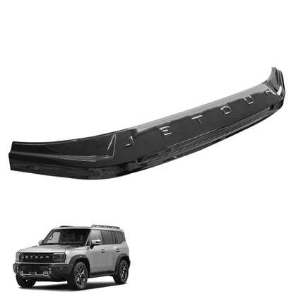 Jetour T2 2025+ Gloss Black Stick-On Bonnet Guard