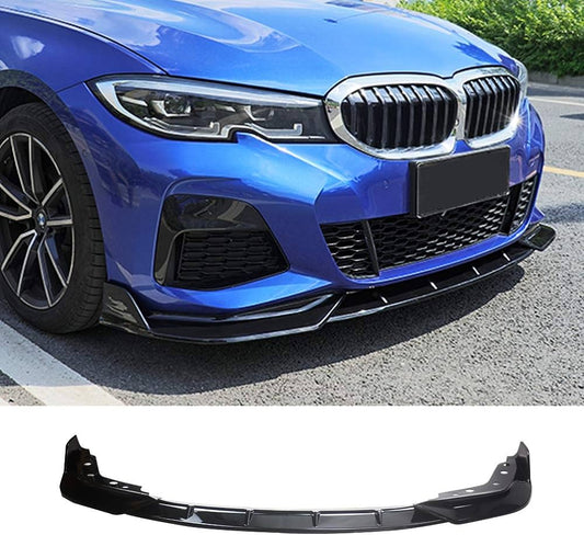 BMW G20 Gloss black Front Spoiler 3pcs