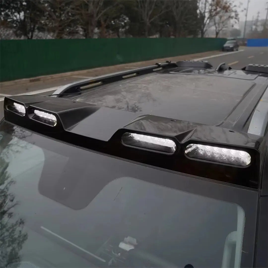 Jetour T2 2025+ Urban Series Gloss Black 4-Pod LED Roof Light With Remote