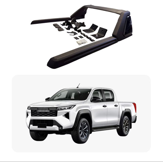 Toyota Hilux 2026+ Black Sports Bar Complete