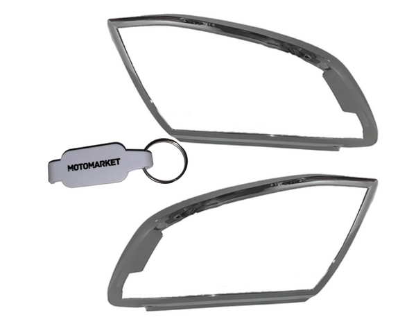 Ford Ranger 2012-2015 Head Lamp Trim Chrome