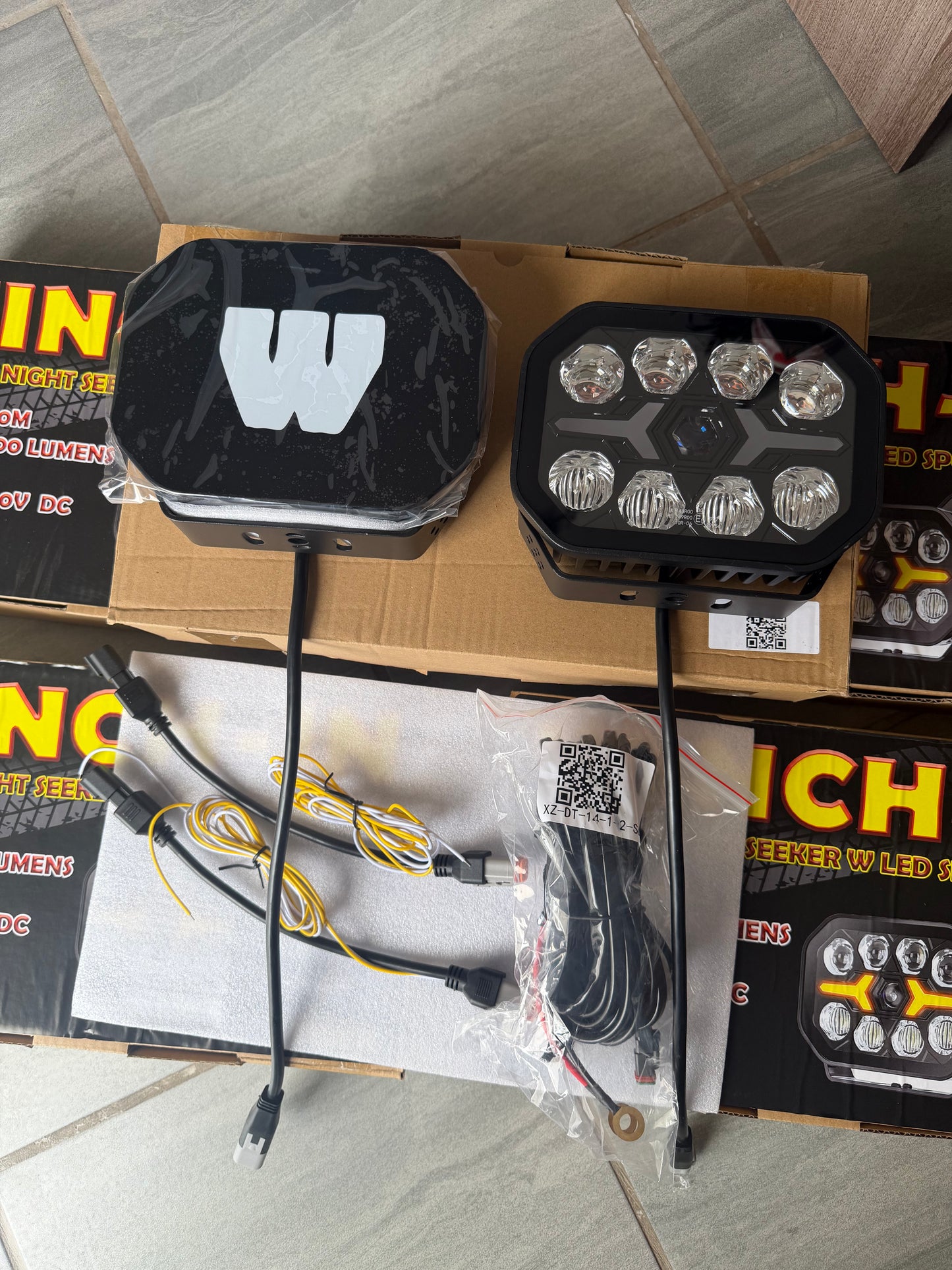 7 Inch DRL Night Seeker LED Spot Lights
