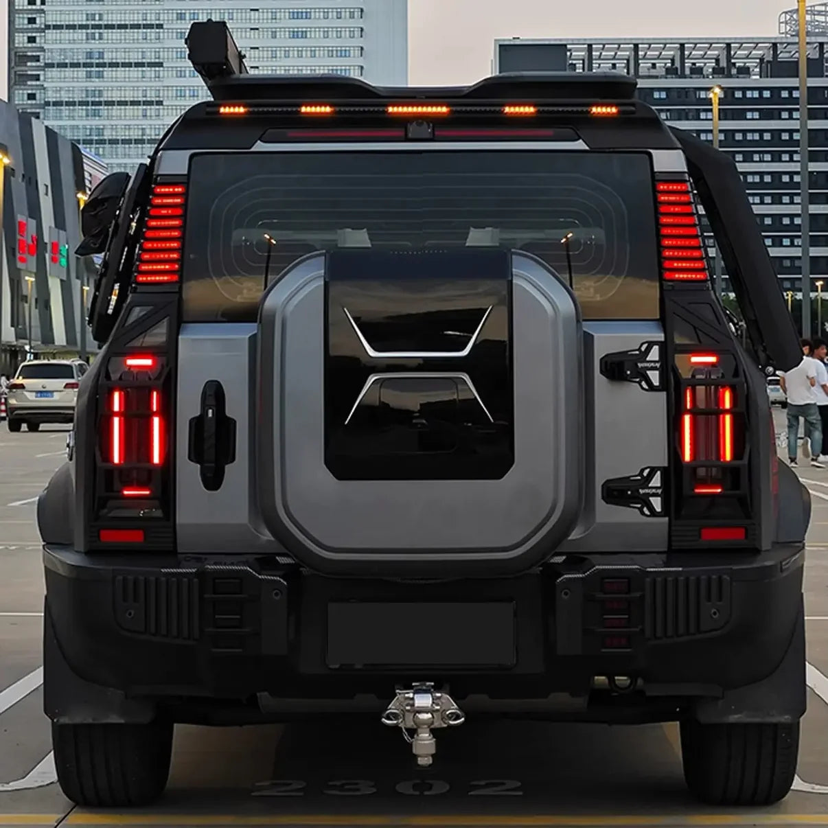 Jetour T2 2025+ Dual Function Smoked Black D-Pillar LED Light
