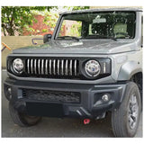 Suzuki Jimny 2019+ Replacement Grill With Chrome Stripes And Side LED