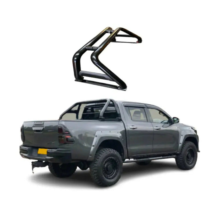 Toyota Hilux Universal Black Roll Bar