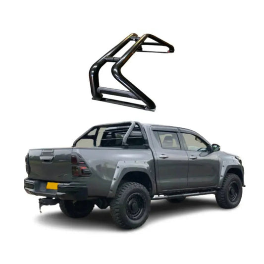 Toyota Hilux Universal Black Roll Bar