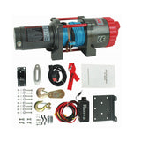 Runva Electric Winch - 12 Volt - 3500 Pound (1588 kg) - with Synthetic Rope