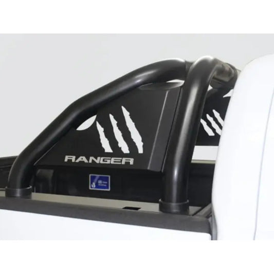 Ford Ranger 2012-2022 Sports Bar Black Plated Design - Brake Light  Integration