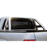 Volkswagen Amarok 2011-2023 Chrome Roll Bar With Shorter Oval Side Tubes