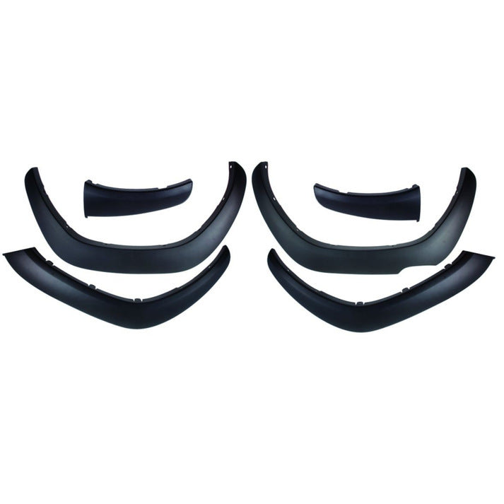Toyota Hilux 2015+ Slim Line Black Wheel Arches