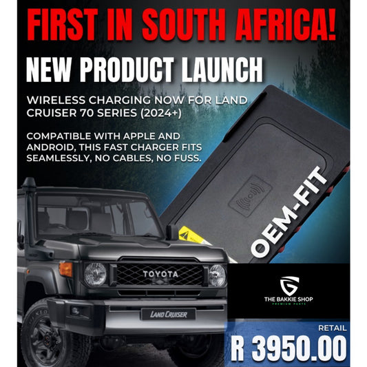 Toyota Lancruiser 70 Series 2024+ Wireless Charging Device