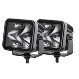 Hella LED Black Magic 3.2″ Cube Kit – (Spot) – Set of 2