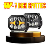 Night Seeker 7 Inch LED Spot Lights