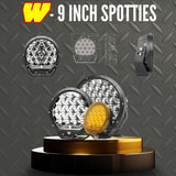 9 Inch LED Spot Lights Spotties WISLO2“W”