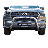 Mazda BT-50 2021+ Chrome Nudge Bar PDC Friendly