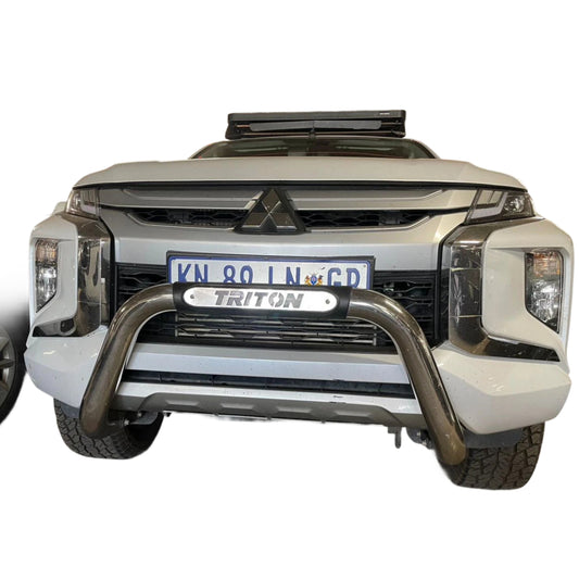 Mitsubishi Triton 2024+ Chrome Nudge Bar PDC Friendly