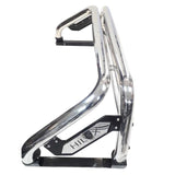 Toyota Hilux 2012+ Chrome Roll Bar With Brake Light