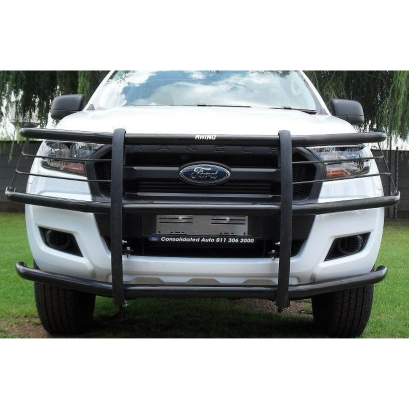 Ford Ranger 2012-2021 Full Face Bull Bar Black – The Bakkie Shop