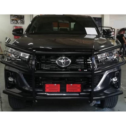 Toyota Hilux 2016+ GD6 Bull Bar Full Face Black