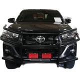 Toyota Hilux 2016+ GD6 Bull Bar Full Face Black