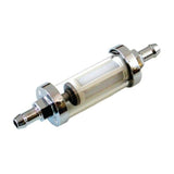5/16 Inch Inline Fuel Filter - Glass